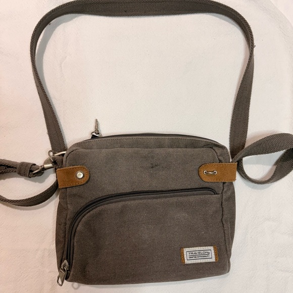 Travelon Handbags - Travelon Anti Theft Heritage Crossbody Bag RFID Travel Purse